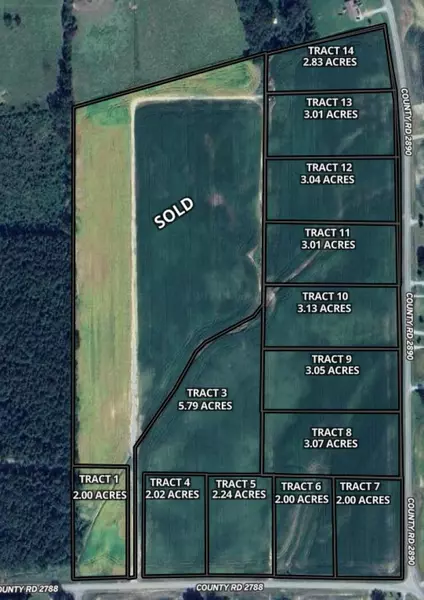Tract 6 Co Rd 2788, Baldwyn, MS 38824
