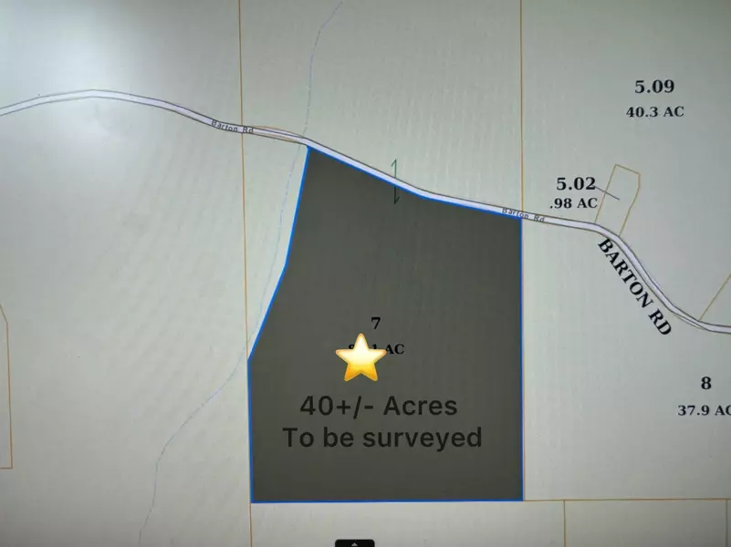 (40 acres) Barton Road, Blue Springs, MS 38828