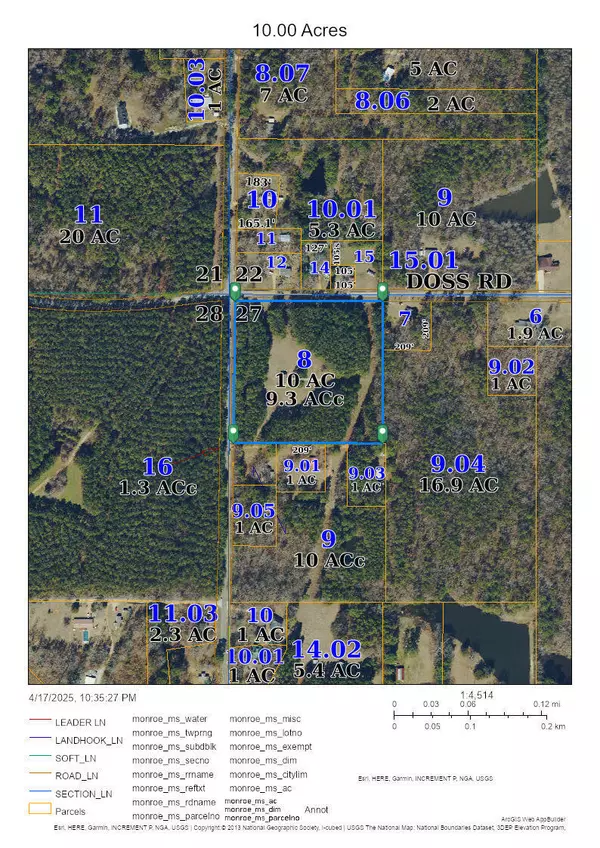 Aberdeen, MS 39730,Coontail Road