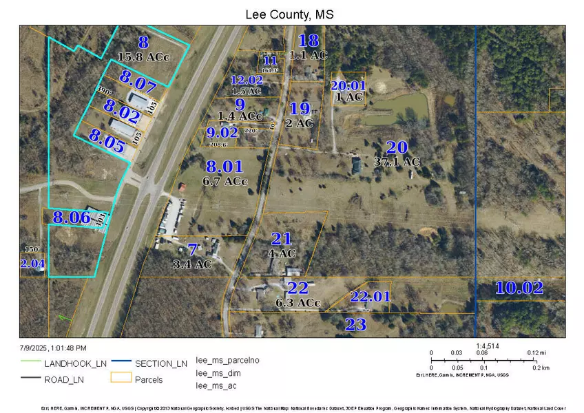 Highway 45 (1-2 Acres), Saltillo, MS 38866