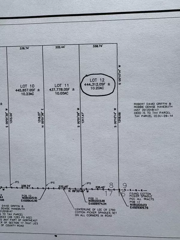 Guntown, MS 38849,CR 2790 Lot 12