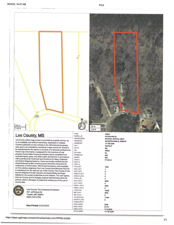 Saltillo, MS 38866,171 CR 2296