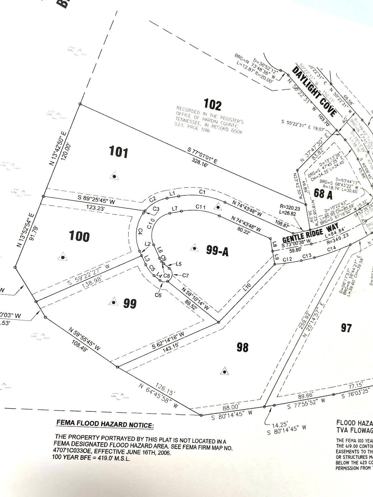 LOTS 99, 100, 101 GENTLE RIDGE WAY, Savannah, TN 38372