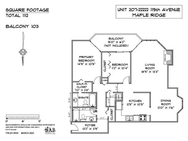 Maple Ridge, BC V2X 2Y9,22222 119 AVE #207