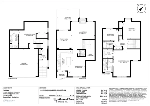 Coquitlam, BC V3E 2W3,2951 PANORAMA DR #14