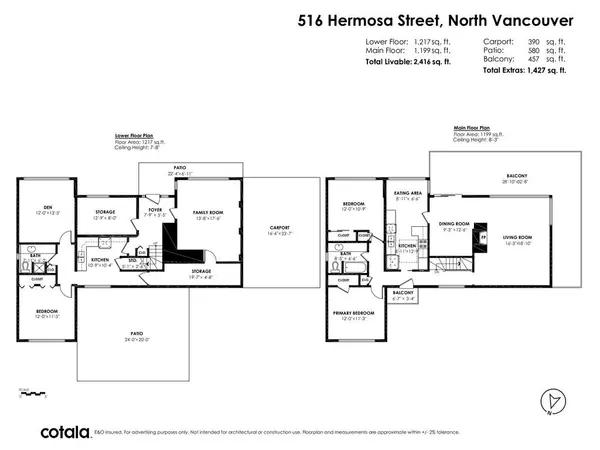 North Vancouver, BC V7N 3C1,516 HERMOSA AVE