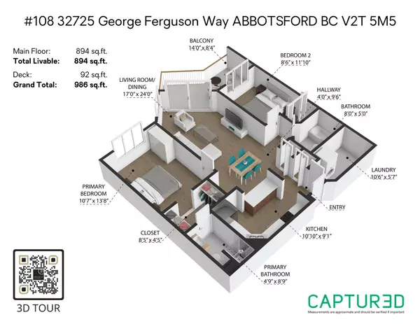 Abbotsford, BC V2T 5M5,32725 GEORGE FERGUSON WAY #108