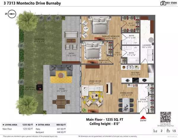 Burnaby, BC V5A 1R2,7313 MONTECITO DR #3