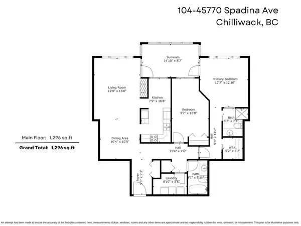 Chilliwack, BC V2P 1T6,45770 SPADINA AVE #104