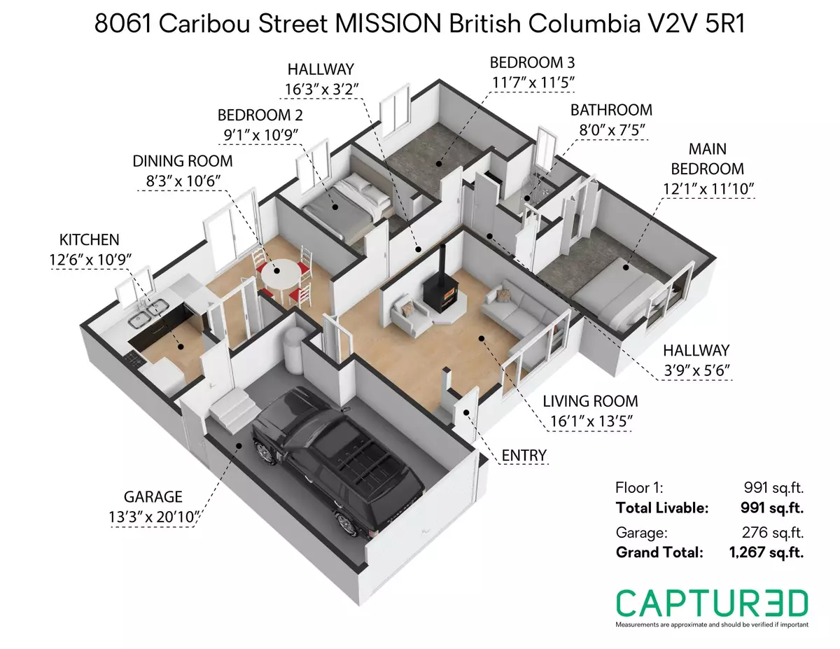 Mission, BC V2V 5R1,8061 CARIBOU ST