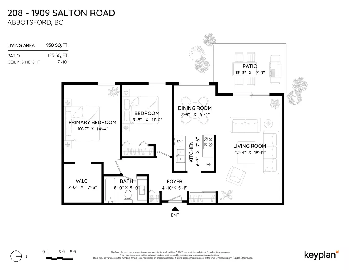 Abbotsford, BC V2S 5B6,1909 SALTON RD #208