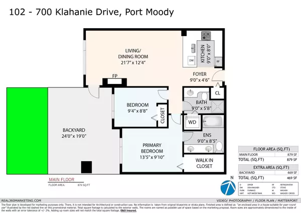 Port Moody, BC V3H 5L3,700 KLAHANIE DR #102