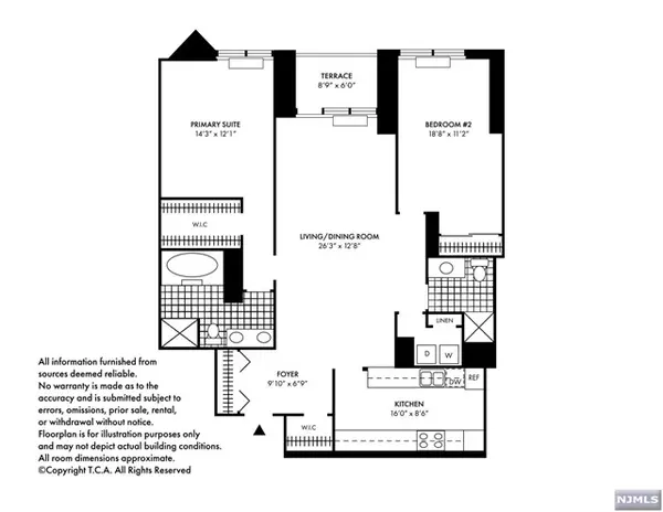 Fort Lee, NJ 07024,800 Palisade Avenue #906