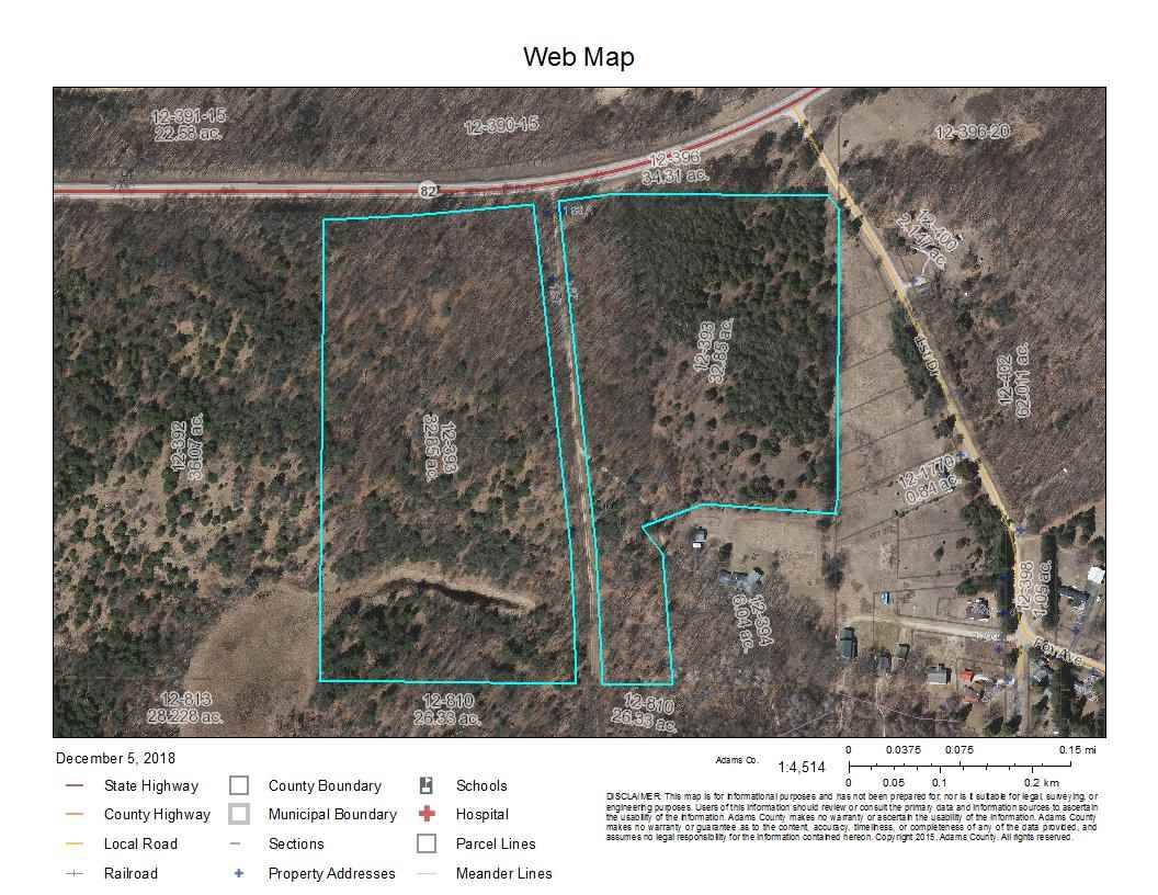 Oxford, WI 53952,167 Hwy 82