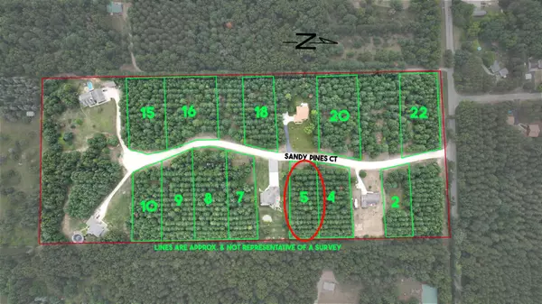 Redgranite, WI 54970,Lot 4&5 Sandy Pines Court