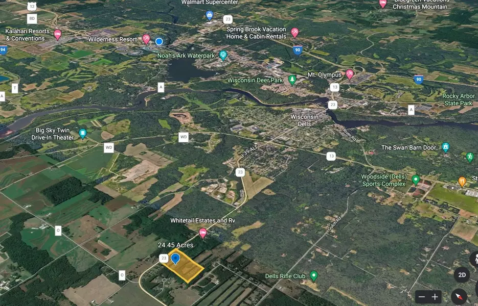 Highway 23, Wisconsin Dells, WI 53965-0000