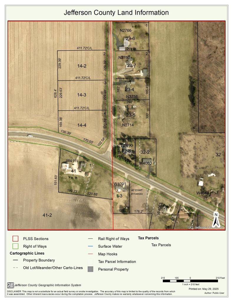 Jefferson, WI 53549,Lt3 SCHMIDT Road