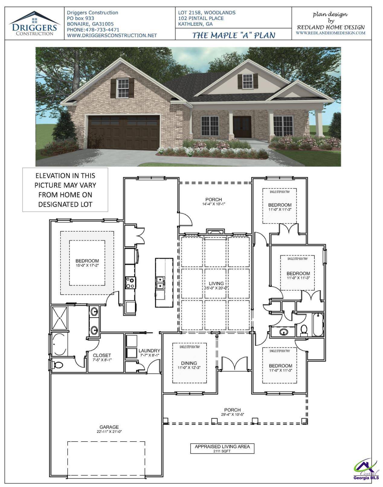 102 Pintail Place, Kathleen, GA 31047