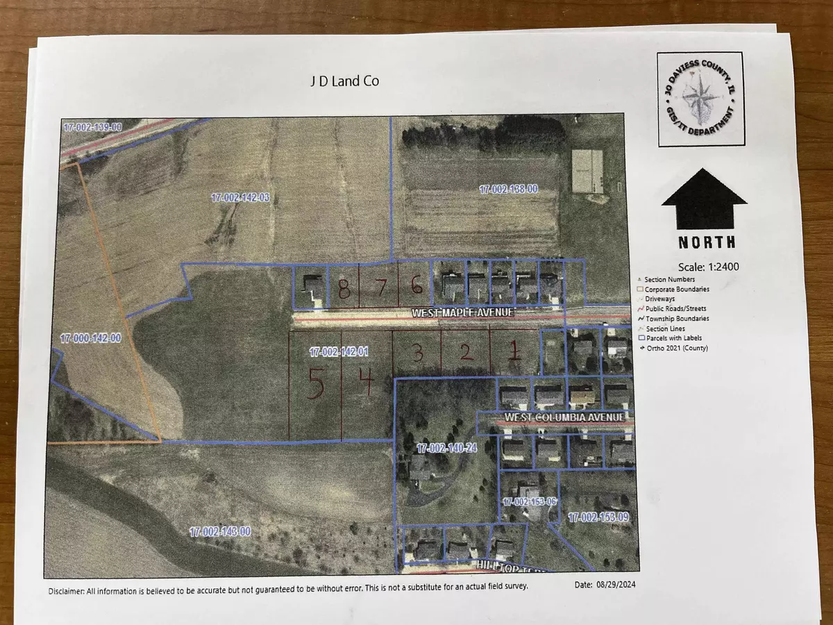 Stockton, IL 61085,Lot # 2 W Maple Avenue