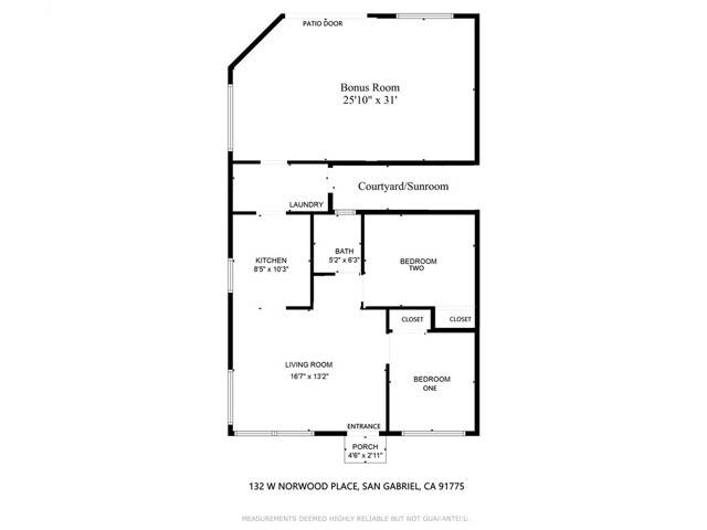 San Gabriel, CA 91776,132 W Norwood Place