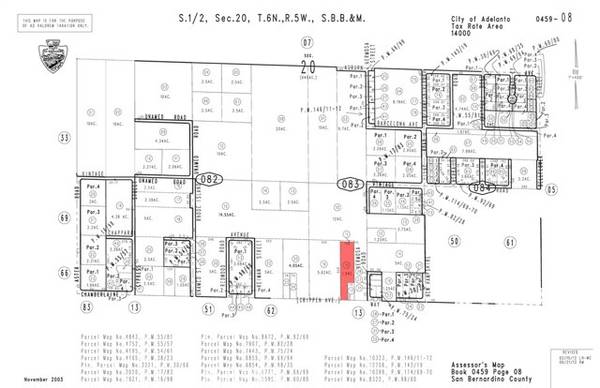 0 Chamberlaine, Adelanto, CA 92301