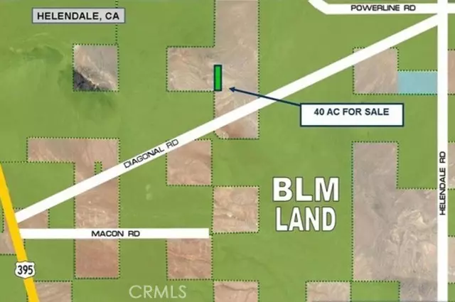 40 AC Near Diagonal Trail, Helendale, CA 92342