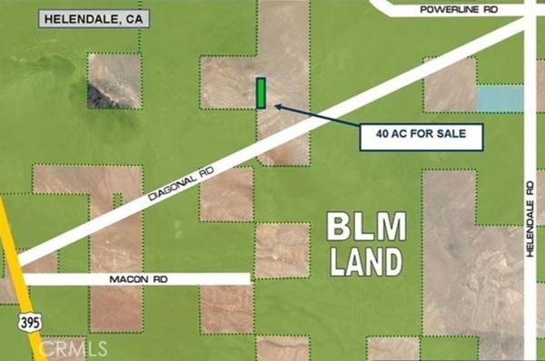 40 AC Near Diagonal Trail, Helendale, CA 92342