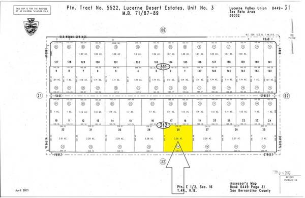 Lucerne Valley, CA 92356,35940 Furst