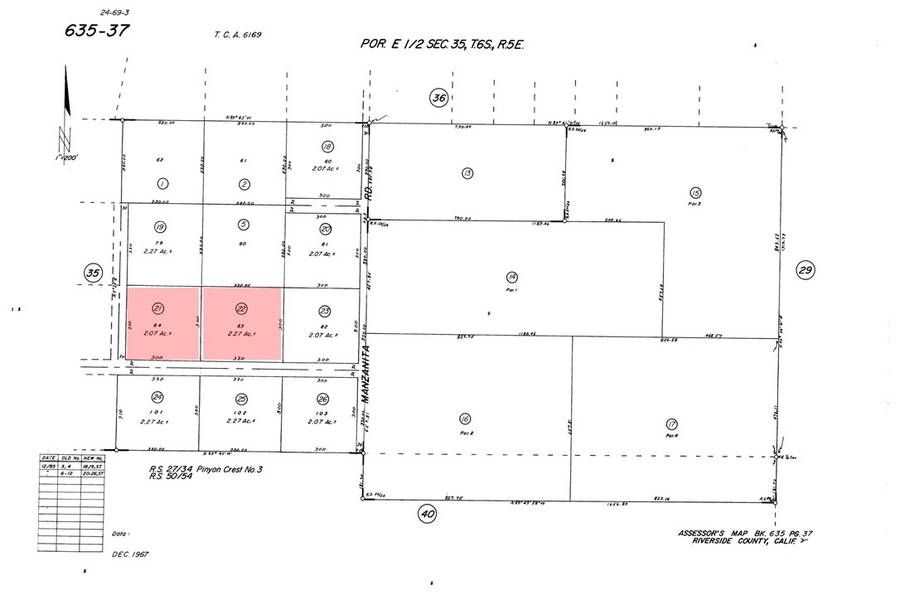 0 Lot 84 Mountain Center, Mountain Center, CA 92561