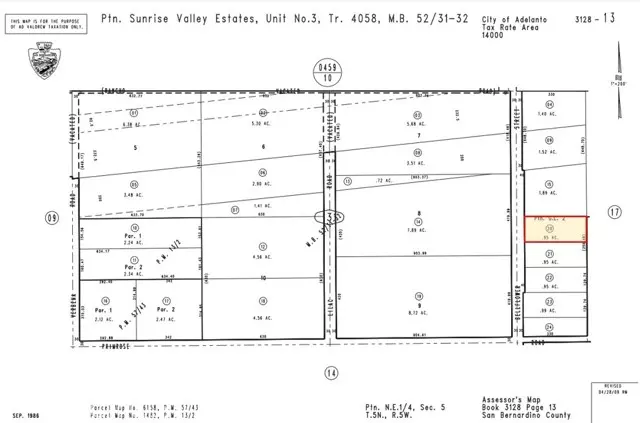 0 Bellflower, Adelanto, CA 92301