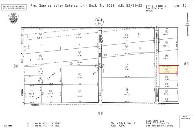 0 Bellflower, Adelanto, CA 92301