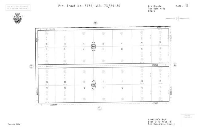 Oro Grande, CA 92368,0 Ledbury