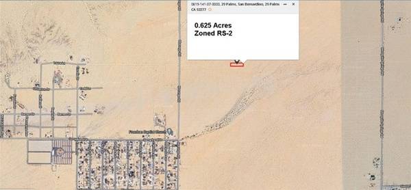 61914107 (east of) Morongo Rd, 29 Palms, CA 92277