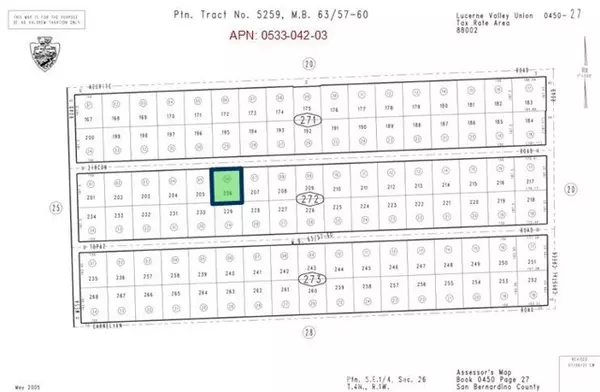 Lucerne Valley, CA 92356,32629 Zircon