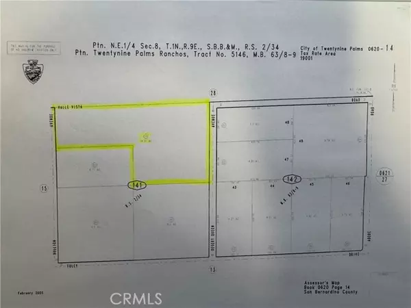 0 Valle Vista, 29 Palms, CA 92277