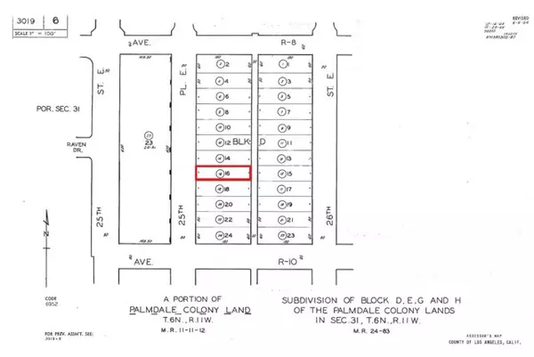 0 25th Pl East Vic Avenue # R10, Palmdale, CA 93591