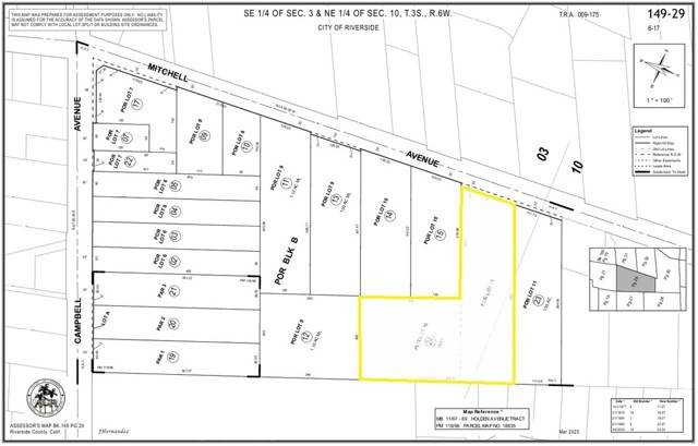 0 Mitchell, Riverside, CA 92505