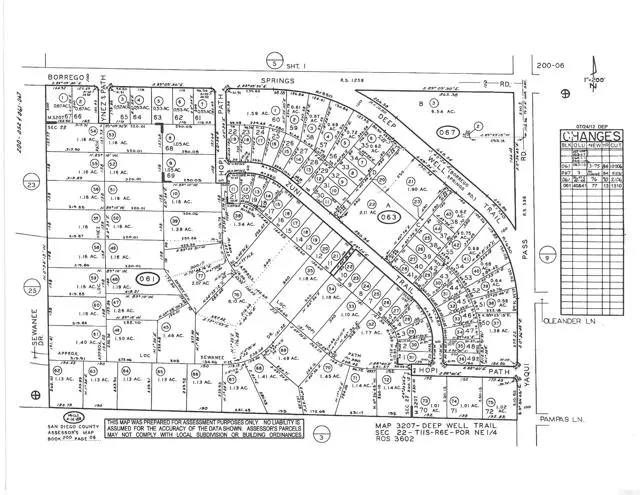 Zuni Trail Lot 23, Borrego Springs, CA 92004