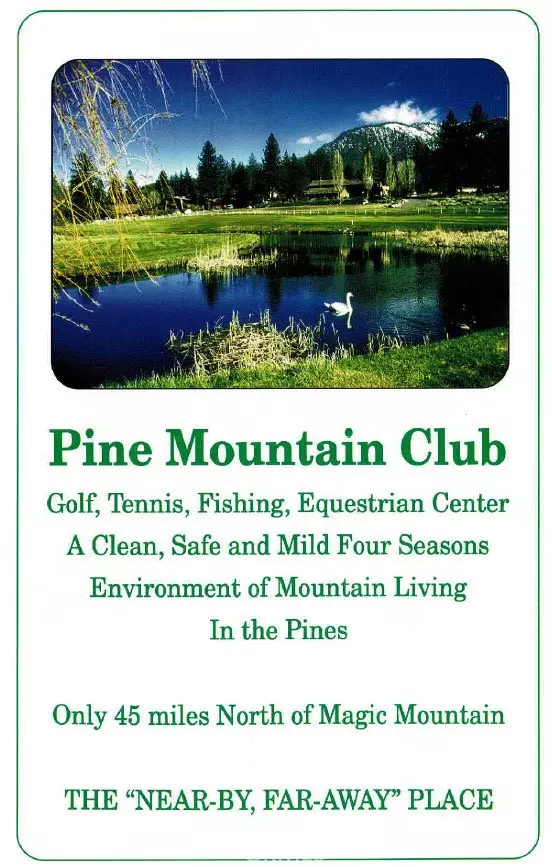 Pine Mountain Club, CA 93222,15125 Chestnut