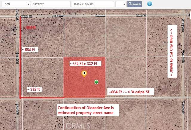 0 Oleander Ave (Near Joseph St), California City, CA 93505