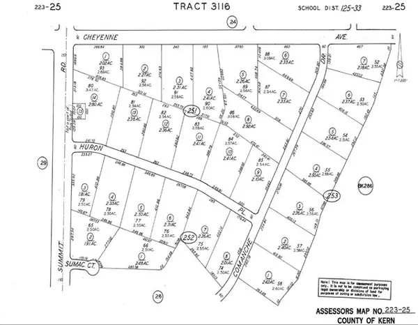 Tehachapi, CA 93561,0 Comanche Drive