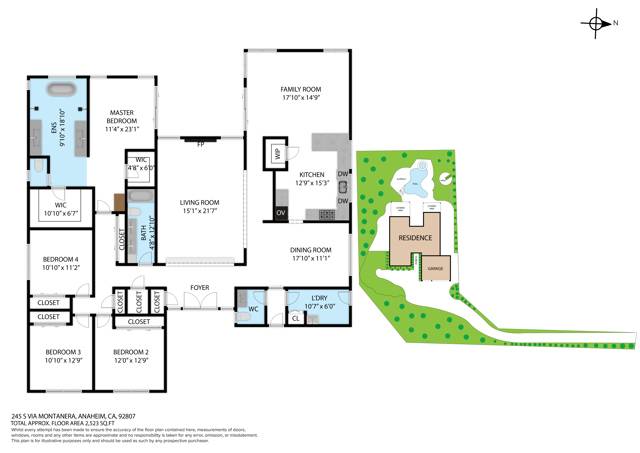 245 S Via Montanera, Anaheim Hills, CA 92807