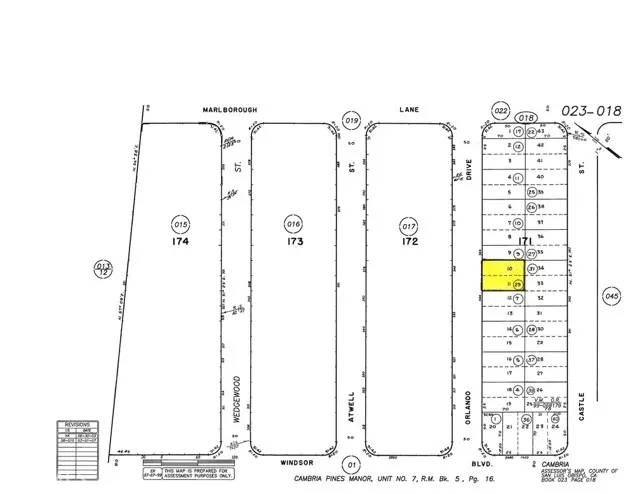 Cambria, CA 93428,0 Orlando