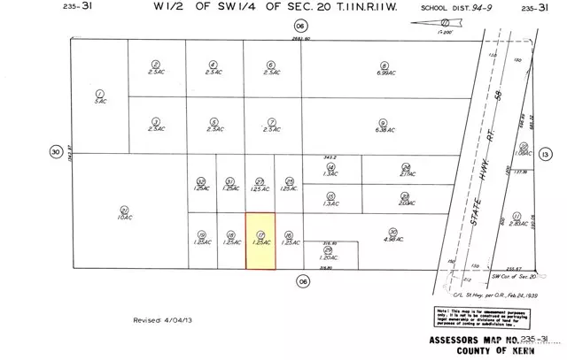 30 E and Arizona, Mojave, CA 93501