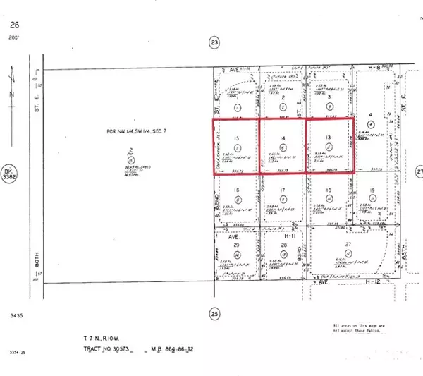 Lancaster, CA 93535,0 Vac/83 Ste/Vic Avenue H9