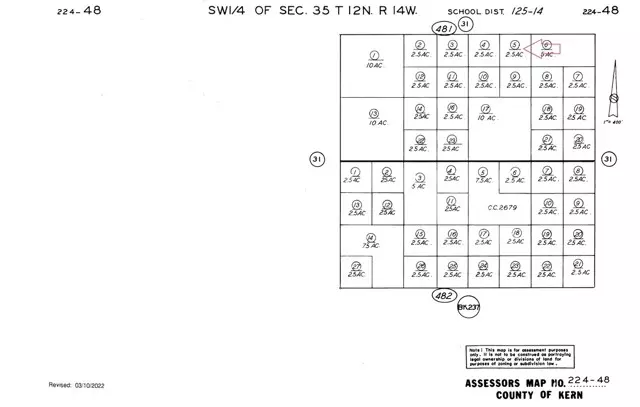 0 Unnamed, Tehachapi, CA 93561