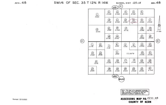 0 Unnamed, Tehachapi, CA 93561