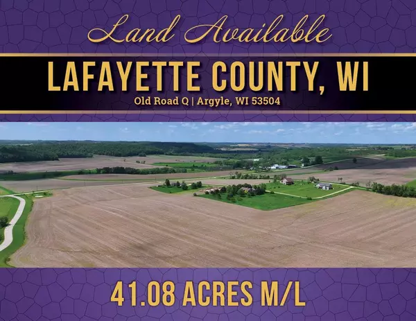 41.08� Acres Old Road Q, Argyle, WI 53504