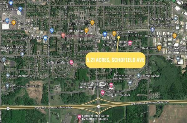 3.21 Acres SCHOFIELD AVENUE, Weston, WI 54476