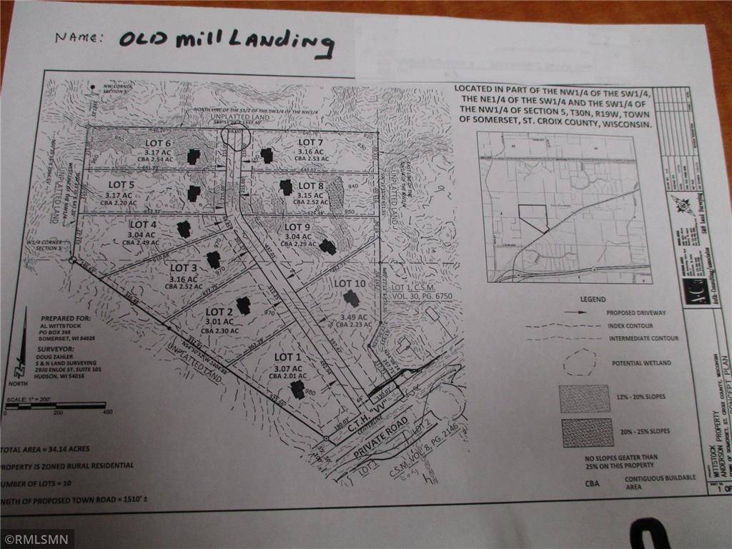 xxx lot 6 County Rd V V Old Mill Landing, Somerset, WI 54025